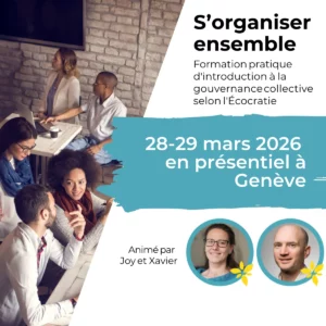 Formation S'organiser ensemble - mars